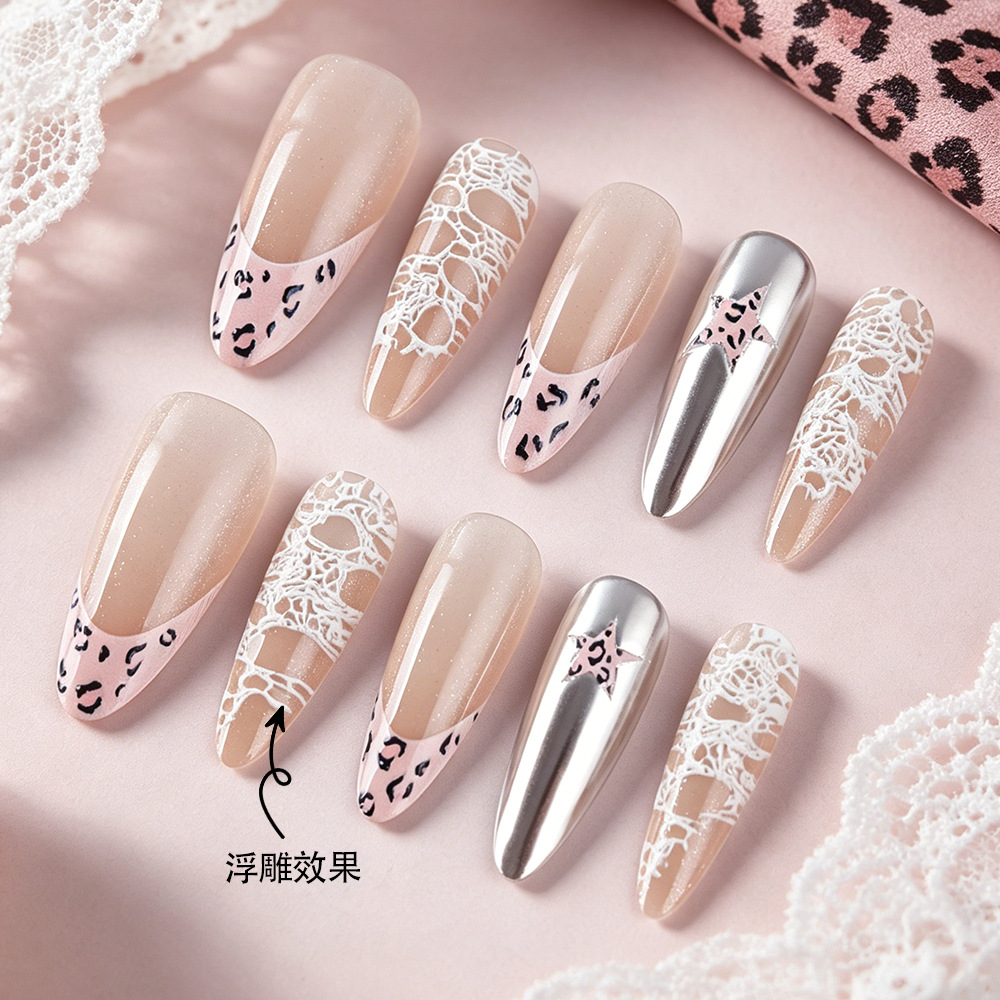 24Pcs fake nail art, daily spr - Nail Art Full Cat Eye review and price