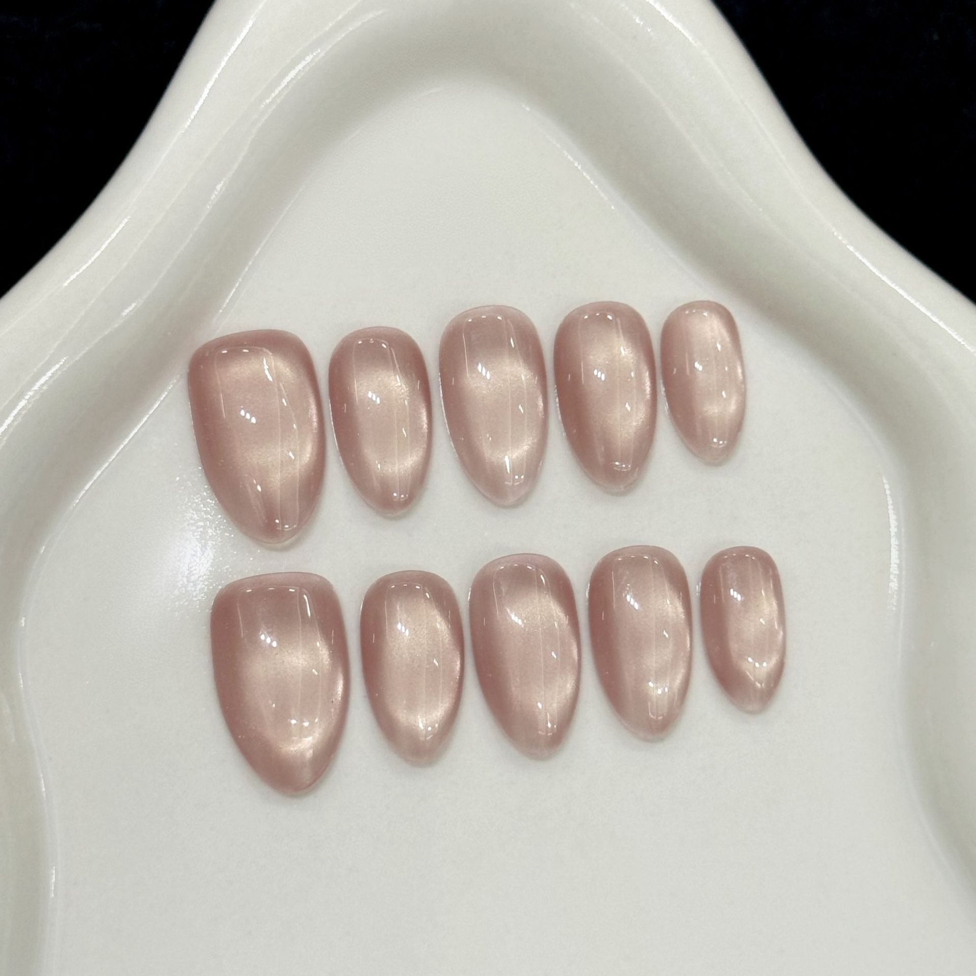 10pcs Handmade Press On Nails  - Nail Art Strawberry review and price