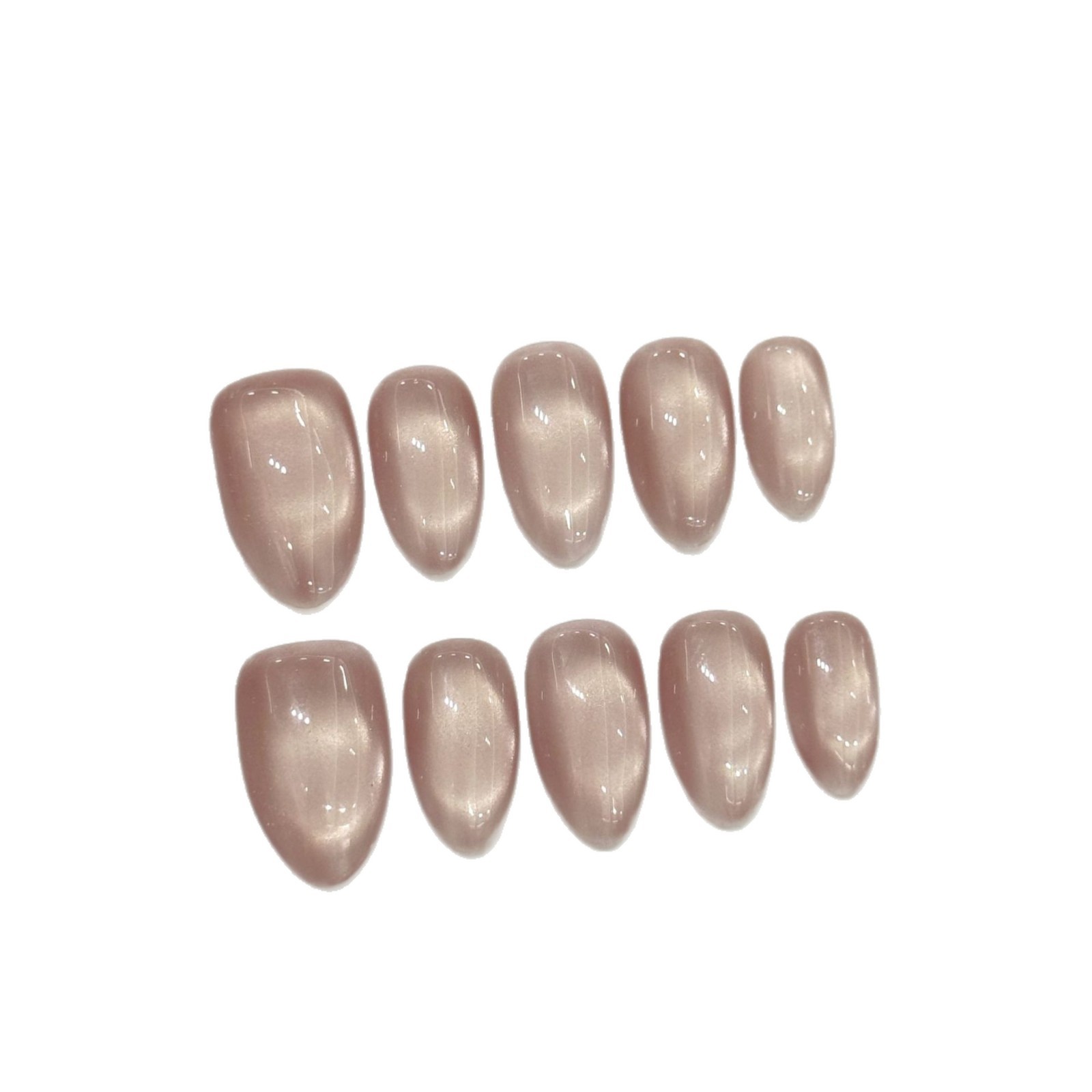 10pcs Handmade Press On Nails  - Nail Art Strawberry review and price
