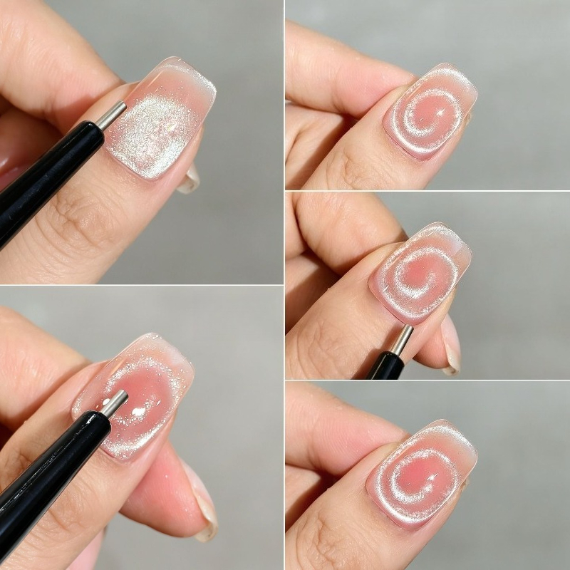 3D Moon Cat Eye New Nail Magne - Nail Art Rainbow review and price